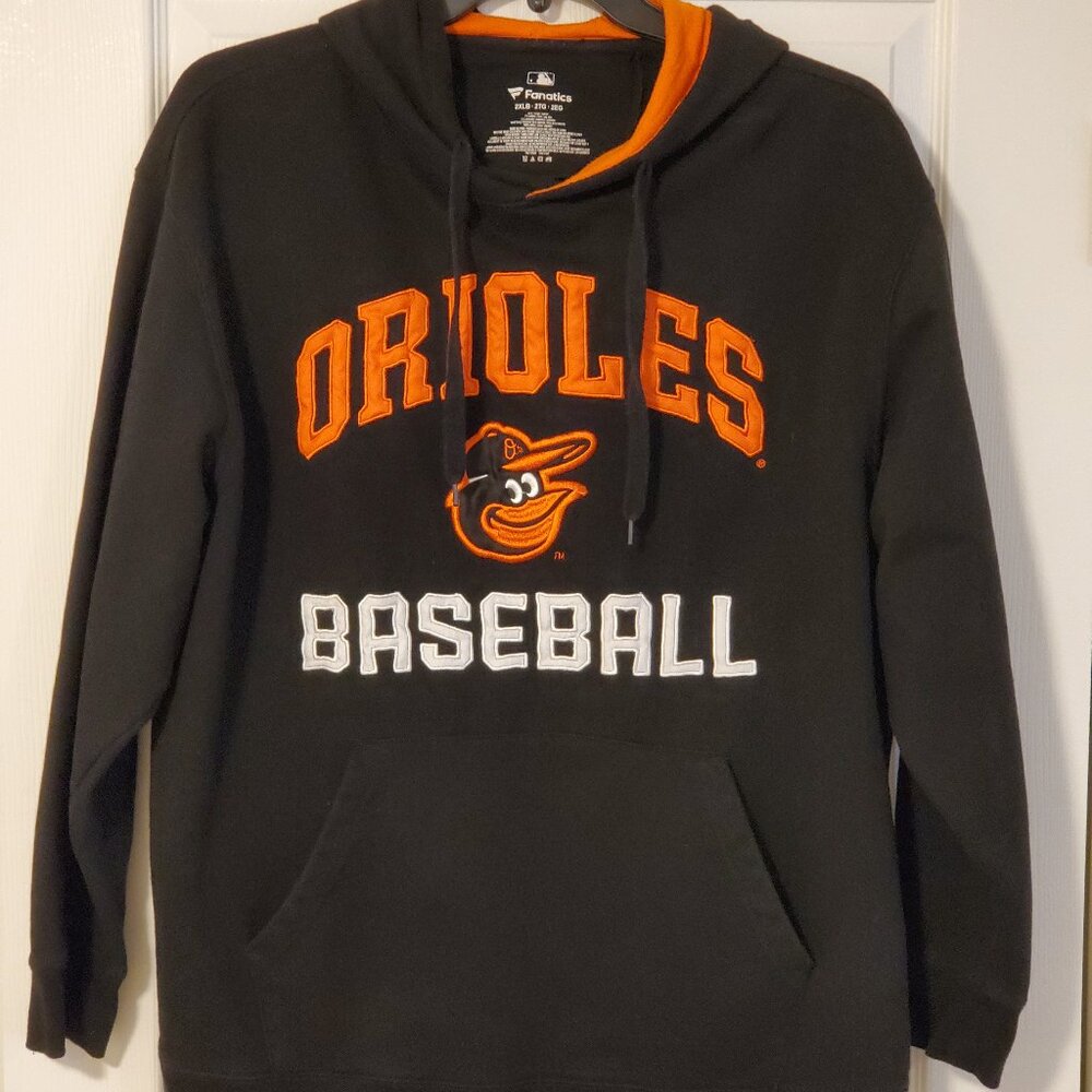 Fanatics 2XLB Baltimore Orioles Orange and Black Hoodie